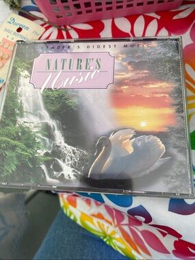 Nature's Music CD - Soothing Sunset & Swan (White)